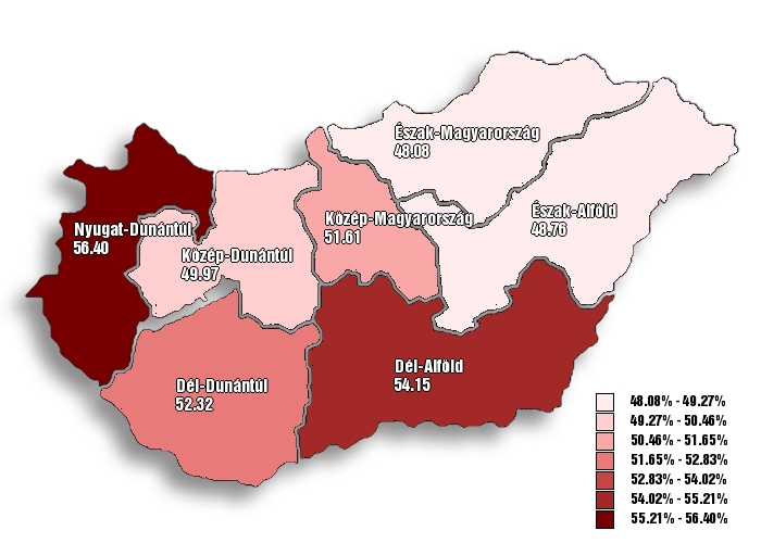 hungary 2004 referendum citizenship map